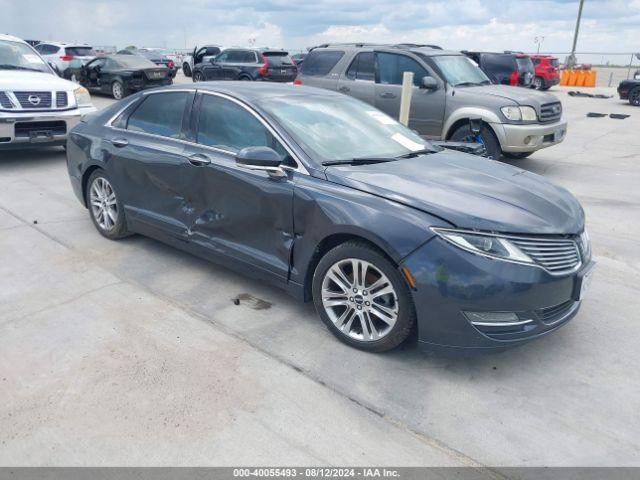  Salvage Lincoln MKZ Hybrid