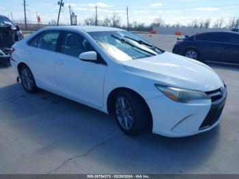  Salvage Toyota Camry