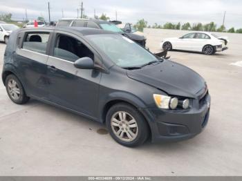  Salvage Chevrolet Sonic