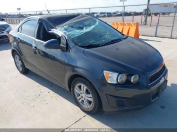  Salvage Chevrolet Sonic