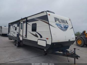  Salvage Forest River Puma Travel Trailer