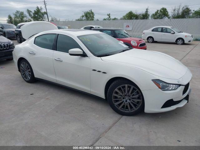  Salvage Maserati Ghibli