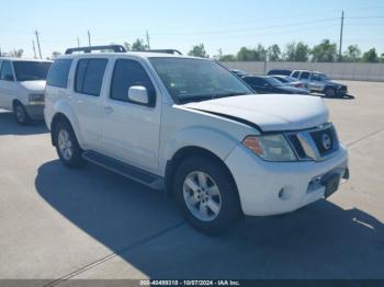  Salvage Nissan Pathfinder