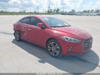  Salvage Hyundai ELANTRA