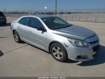  Salvage Chevrolet Malibu