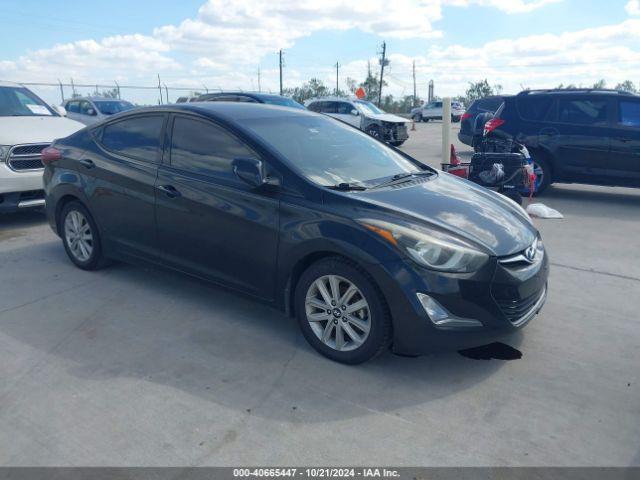  Salvage Hyundai ELANTRA