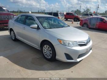  Salvage Toyota Camry