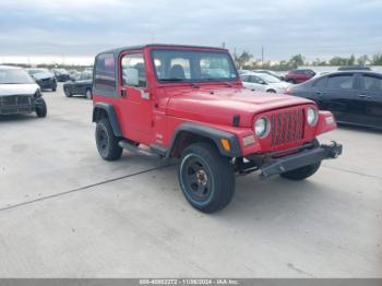  Salvage Jeep Wrangler