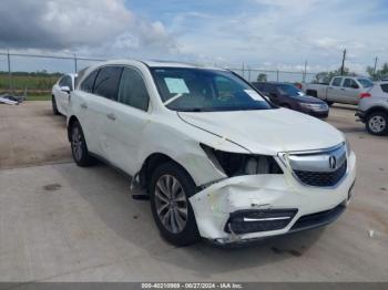  Salvage Acura MDX