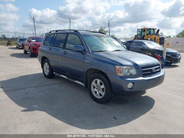  Salvage Toyota Highlander