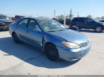  Salvage Toyota Camry