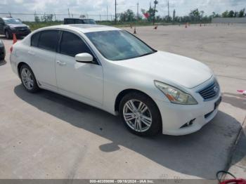  Salvage INFINITI G37