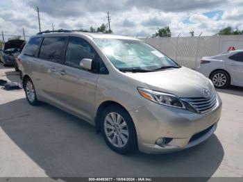  Salvage Toyota Sienna