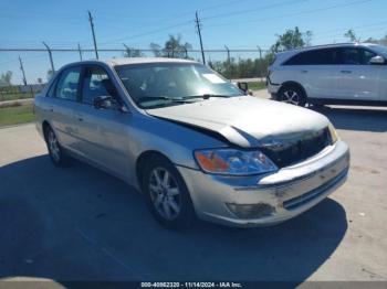  Salvage Toyota Avalon