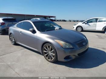  Salvage INFINITI G37