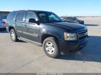  Salvage Chevrolet Tahoe