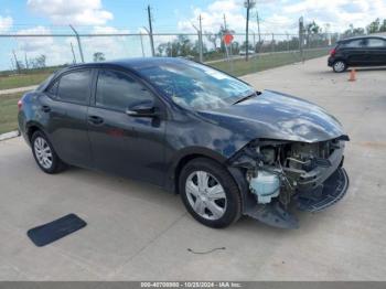  Salvage Toyota Corolla