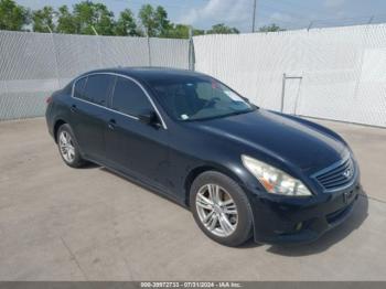  Salvage INFINITI G37x