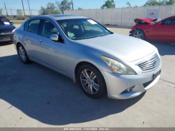  Salvage INFINITI G37