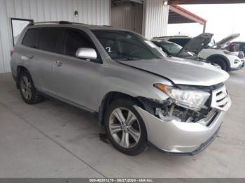  Salvage Toyota Highlander