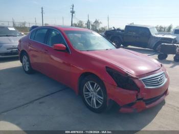  Salvage INFINITI G37x