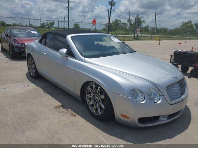  Salvage Bentley Continental Gtc