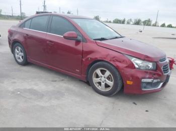  Salvage Chevrolet Cruze