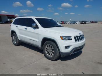  Salvage Jeep Grand Cherokee