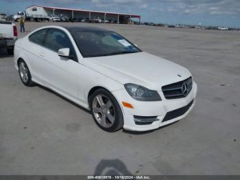  Salvage Mercedes-Benz C-Class