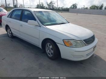  Salvage Toyota Avalon