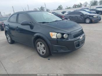  Salvage Chevrolet Sonic