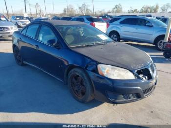  Salvage Pontiac G6