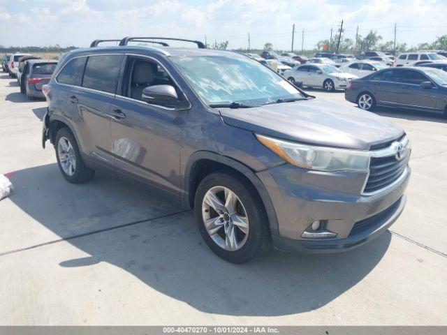  Salvage Toyota Highlander