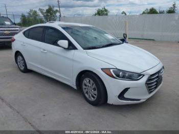  Salvage Hyundai ELANTRA