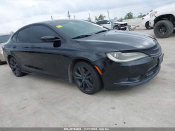  Salvage Chrysler 200