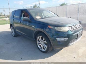  Salvage Land Rover Discovery