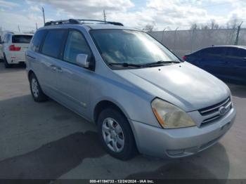  Salvage Kia Sedona