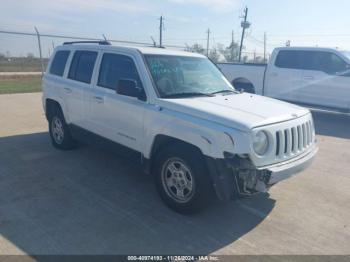  Salvage Jeep Patriot