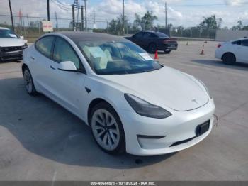  Salvage Tesla Model 3