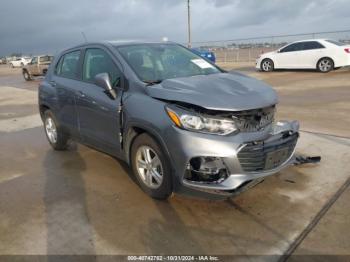  Salvage Chevrolet Trax