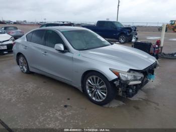  Salvage INFINITI Q50