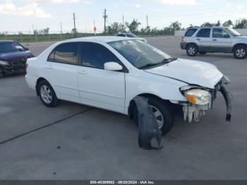  Salvage Toyota Corolla