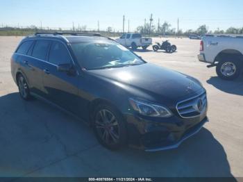  Salvage Mercedes-Benz E-Class