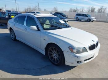  Salvage BMW 7 Series