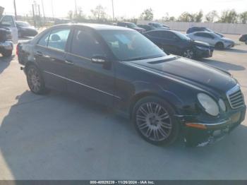  Salvage Mercedes-Benz E-Class