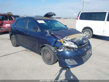  Salvage Toyota Matrix