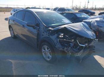  Salvage Chevrolet Cruze