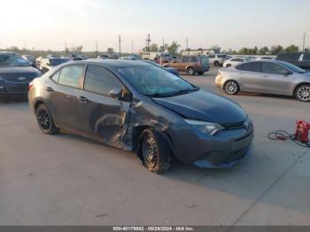  Salvage Toyota Corolla