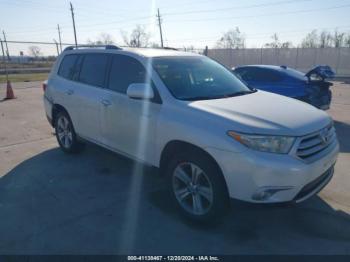  Salvage Toyota Highlander