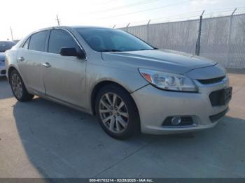  Salvage Chevrolet Malibu